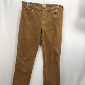 J.Crew matchstick 32 tall brown corduroy pants